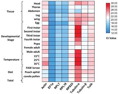 Identification and Evaluation of Suitable Reference Genes for RT-qPCR Analysis in Hippodamia variegata (Coleoptera: Coccinellidae) Under Different Biotic and Abiotic Conditions